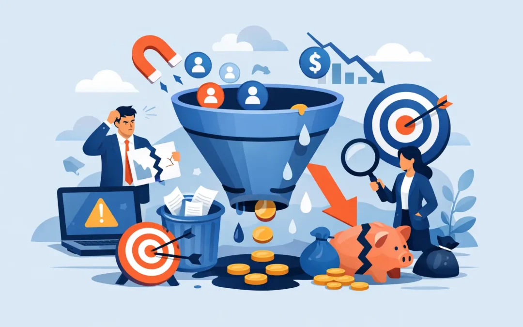 10 Top Lead Generation Mistakes That Kill ROI